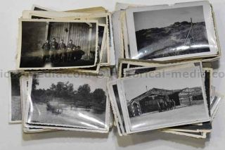 Wwii German Army Photo Grouping - Combat,  Bunkers,