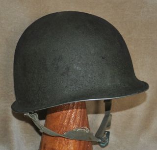 Front Seam / Fixed Bale U.  S.  M1 Helmet & Inland Liner