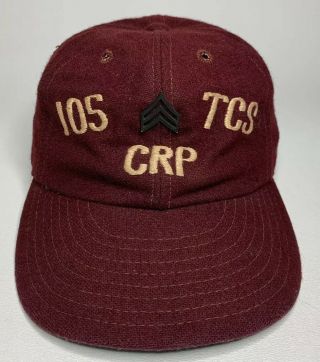 Vtg Civil Air Patrol 105 Tucson Composite Squadron Crp Fitted Hat 7 1/4 - 7 3/8
