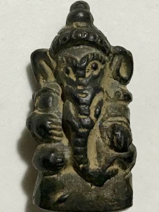 Phra Phikanet/phikanesuan Lp Rare Old Thai Buddha Amulet Pendant Magic Ancient 9