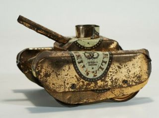 Ballantine Beer Army Tank Can Trench Art Weapon Newark Jersey - Unique -