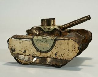 Ballantine Beer Army TANK Can Trench Art Weapon Newark Jersey - UNIQUE - 3
