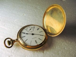 Waltham 1899 Model Hunting Case 17 Jewel Pocket Watch
