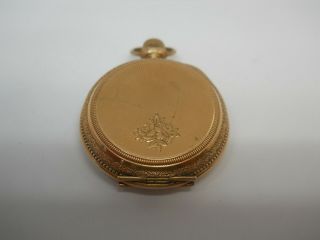 Vintage Antique Elgin Hunter Case Pocket Watch 37.  5 Grams W/36.  5mm Case 4