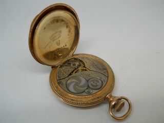 Vintage Antique Elgin Hunter Case Pocket Watch 37.  5 Grams W/36.  5mm Case 8