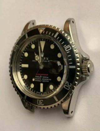 Vintage Rolex Red submariner 1680 From 1970 With Rare Punched Papers Full Set 4