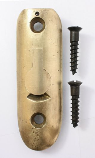 Lee Enfield No.  4 Brass Butt Plate With Screws - Fazakerley England