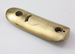 Lee Enfield No.  4 Brass Butt Plate with screws - Fazakerley England 4