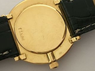 Rare mens vintage Audemars Piguet 18k solid gold watch and buckle box papers 9