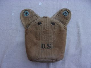 Ww1 Us M1910 Canteen Cover - - 1918 Date