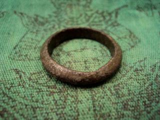 Ancient Ring Ayutthaya Kingdom 500 Years Old Bronze Thai Amulet Antique rare 3