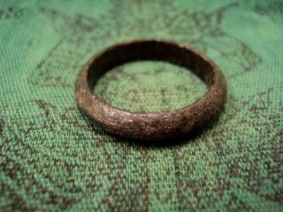 Ancient Ring Ayutthaya Kingdom 500 Years Old Bronze Thai Amulet Antique rare 4