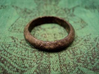 Ancient Ring Ayutthaya Kingdom 500 Years Old Bronze Thai Amulet Antique rare 5