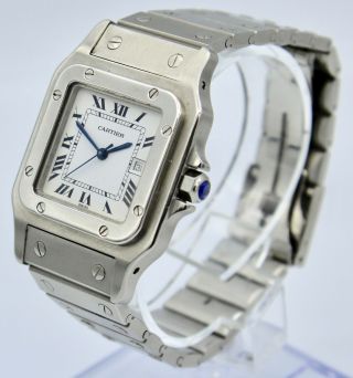 Vintage Cartier Santos Automatic Watch Men 