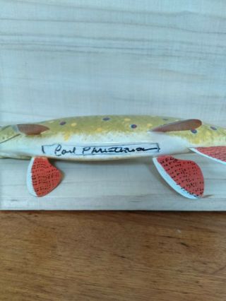 Carl Christensen commissioned set of 10 fish decoys 11