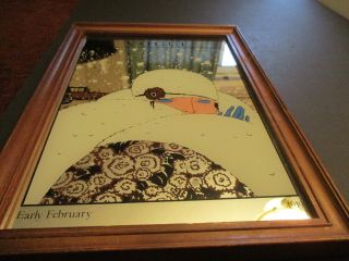 Vintage VOGUE Art Nouveau Mirror - 