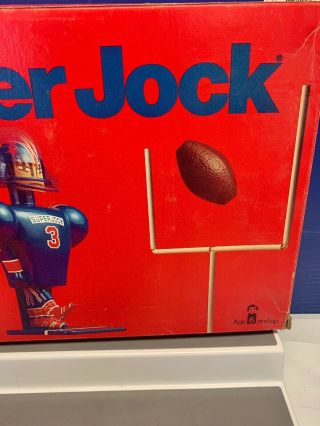 Vintage 1976 Schaper Jock Toe Football with Box 6