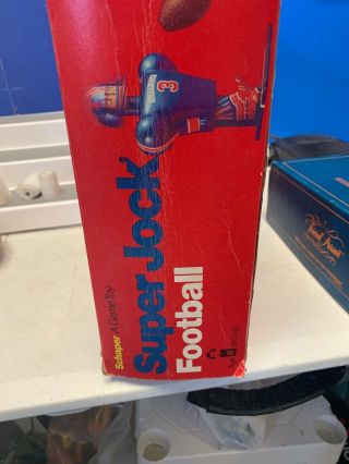 Vintage 1976 Schaper Jock Toe Football with Box 7