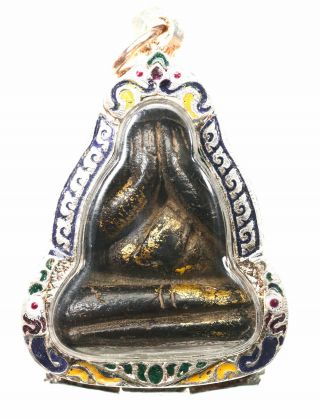 Phra Pit Ta Luang Phor Kaew Wat Pak Thale Phret Buri Talisman Than Amulet 8