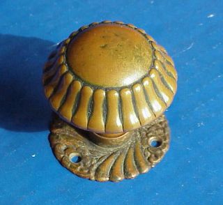 Antique (russell &) Erwin Mfg Co Britain Ct Bronze Doorknob Pat Apr 12,  1892