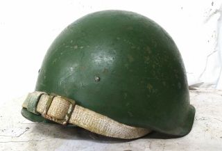 Russian Soviet Ssh40 Helmet,  Complete Poct - 2 Size 2 Rare Early Production Nr