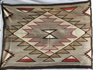 Antique Navajo Rug Large 88 