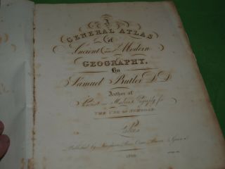 1826 Dr.  Butlers Atlas of Ancient and Modern Georgraphy with 42 Colour Maps 4