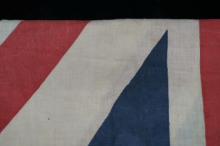 WW2 Era British Canadian Printed Union Jack Flag 31x48 Inches 6