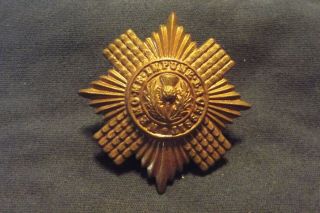 Vintage British Cap Badge To The Scots Guards