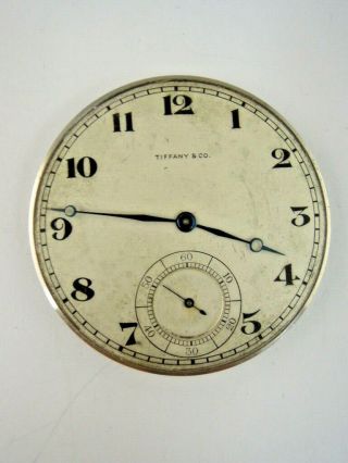 Vintage Tiffany Watch Movement