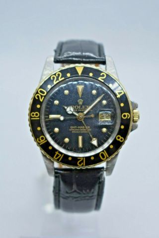 Rolex Gmt Master 1675 Stainless Steel And Gold