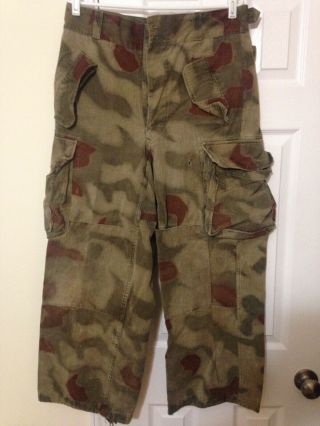 Bsg West Germany Border Guard Splinter Sumpfmunster Pants Rare Camo Camouflage