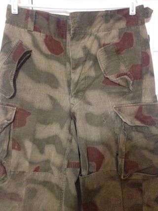 BSG West Germany Border Guard Splinter Sumpfmunster Pants Rare Camo Camouflage 2