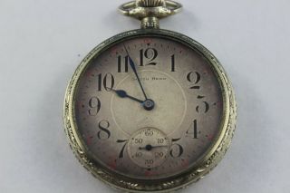 Great Vintage South Bend 17 Jewel Pocket Watch Great