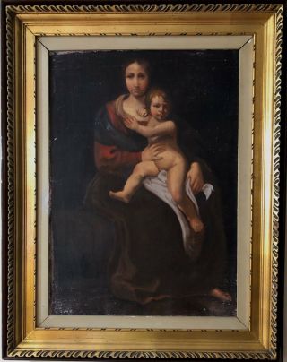 Antique 17th Century Old Master Oil Painting Italian 1630 - 1650