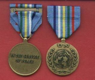 Un United Nations Medal For Unminurcat Central Africa