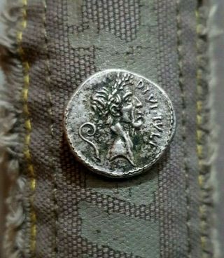 Rome Ancient Silver Denarius Divus - Julius - Caesar - 40 - Bc