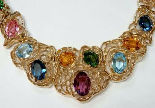 Vintage Panetta Crystal Necklace 2