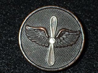 Wwi Enlisted Collar Disk Device Insignia Army Air Service 