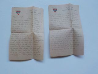 Wwi Letter 1919 Giving Germans Too Long 9th Field Battalion 5th Division Ww1