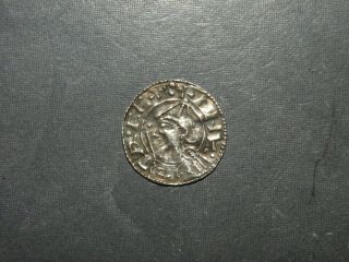 Medieval Silver Coin Anglo - Saxon 978 - 1016AD Cross Ancient Antique Aetheired II O 10