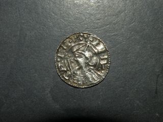 Medieval Silver Coin Anglo - Saxon 978 - 1016AD Cross Ancient Antique Aetheired II O 11