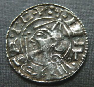 Medieval Silver Coin Anglo - Saxon 978 - 1016AD Cross Ancient Antique Aetheired II O 3