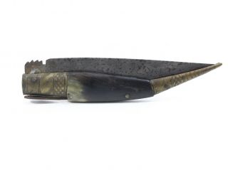 Navaja De Malaguena Malaga 14” Spanish Folding Knife 1888 w/ Inscription 2