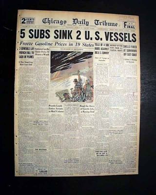 GENERAL DOUGLAS MacARTHUR Supreme Commander Pacific Color PORTRAIT1942 Newspaper 4