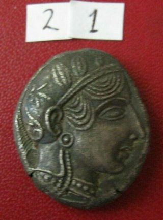 Ancient Greece - Attica - Athens Silver Ar Tetradrachm 21