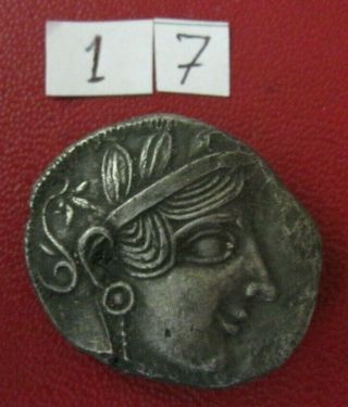 Ancient Greece - Attica - Athens Silver Ar Tetradrachm 17