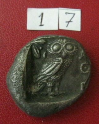 Ancient Greece - Attica - Athens Silver AR Tetradrachm 17 2