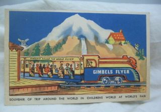 1939 Lone Ranger Show Gimbels Department Store York Worlds Fair Photo & Card 4