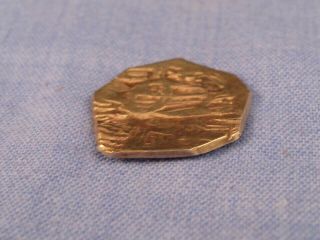 ANCIENT BYZANTINE COIN AD 1341 - 1347 JOHN V ANNE OF SAVOY HYPERPYRON GOLD 9